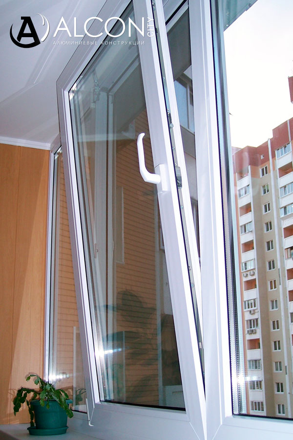 Поворотно-откидные алюминиевые окна в Костроме