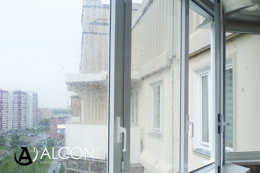 Поворотные алюминиевые окна в Костроме