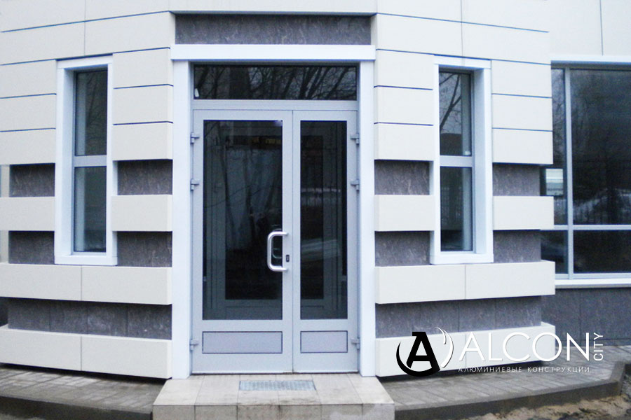 Алюминиевые входные двери в Костроме