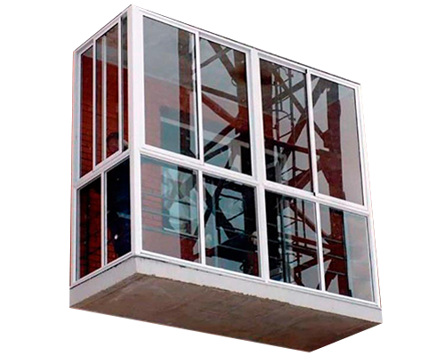Алюминиевое остекление балконов в Костроме